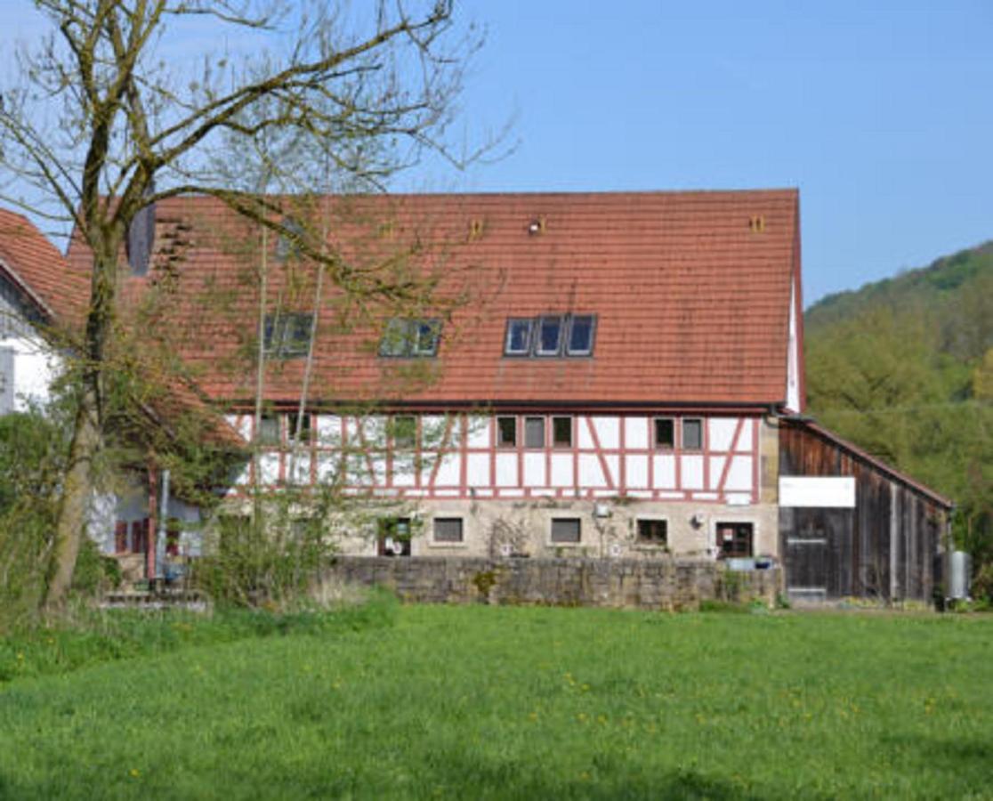 Gasthaus Holdermuehle Creglingen Kültér fotó
