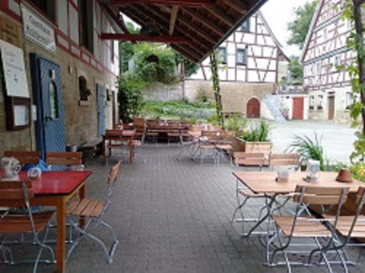 Gasthaus Holdermuehle Creglingen Kültér fotó