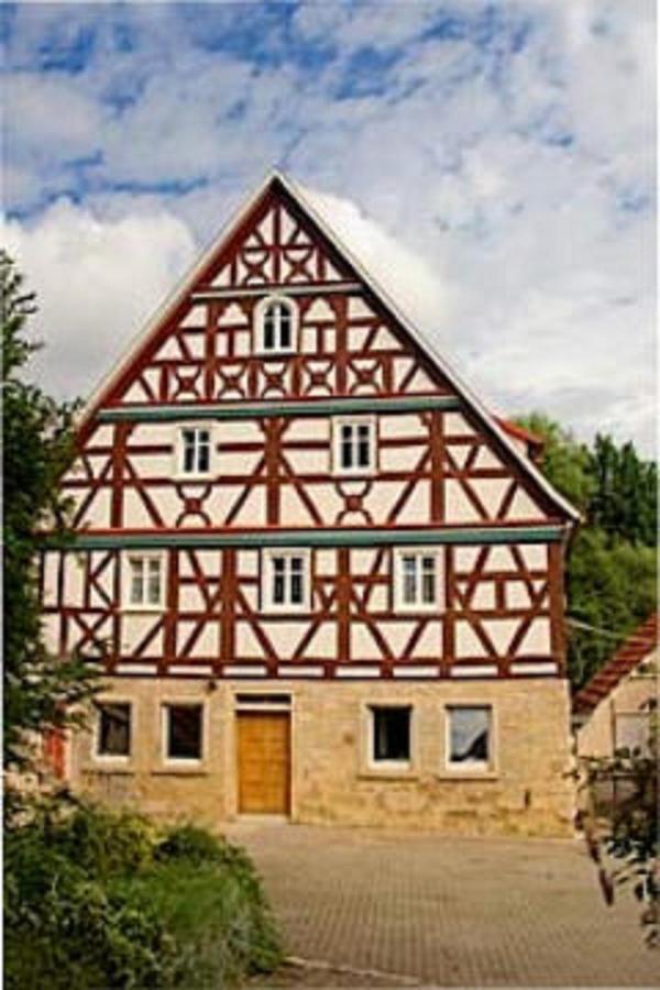 Gasthaus Holdermuehle Creglingen Kültér fotó