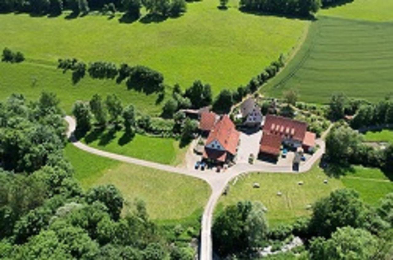 Gasthaus Holdermuehle Creglingen Kültér fotó