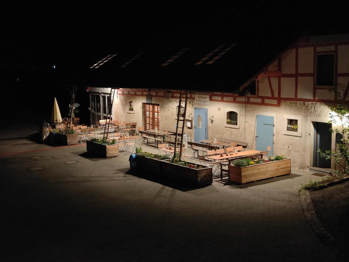 Gasthaus Holdermuehle Creglingen Kültér fotó