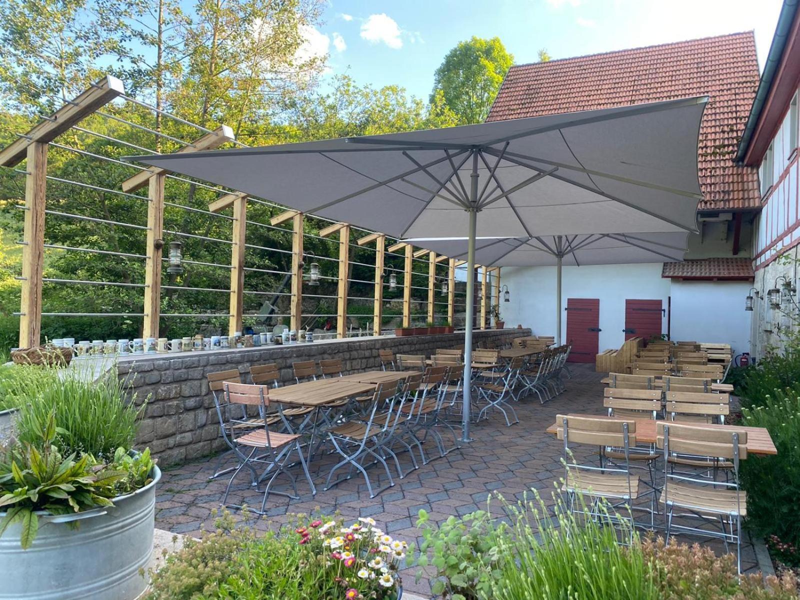 Gasthaus Holdermuehle Creglingen Kültér fotó